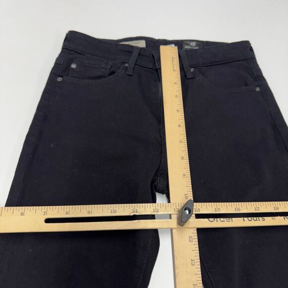 Adriano Goldschmied Jeans Womens 24 Black Farrah High Rise Skinny Denim - Picture 8 of 9